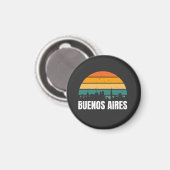 Aimant Buenos Aires Rétro  (Recto/Verso)