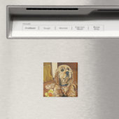 Aimant Buff Cocker Spaniel (In Situ (Lave-vaisselle))