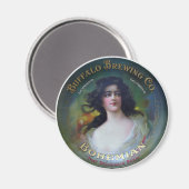 Aimant Buffalo Brewing Company, Sacramento, CA (Recto/Verso)