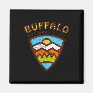 Aimant Buffalo National River Hiking Tee - Vintage Arkans