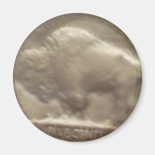 Aimant Buffalo Nickel (Devant)
