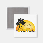 Aimant Buffalo Sun (Recto/Verso)