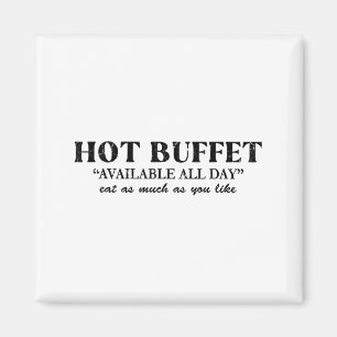 Aimant Buffet Chaud Disponible Tous Les Jours Mangez Auta