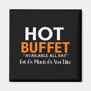 Aimant Buffet Chaud Disponible Tous Les Jours Mangez Auta