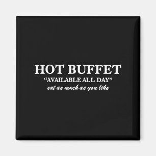 Aimant Buffet Chaud Disponible Tous Les Jours Mangez Auta