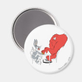 Aimant BUGS BUNNY™ et Gossamer 2 (Recto/Verso)