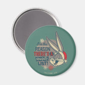 Aimant BUGS BUNNY™ - La raison pour laquelle il y a une l (Recto/Verso)