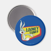 Aimant BUGS BUNNY™ LOONEY TUNES™ Retro Patch (Recto/Verso)