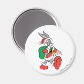 Aimant BUGS BUNNY™ Père Noël (Recto/Verso)