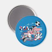 Aimant BUGS BUNNY™ Team USA Soccer Graphic (Recto/Verso)