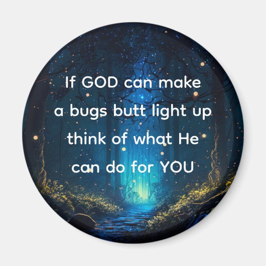 Aimant Bugs Butt Light Up Firefly Lightning bug (Devant)