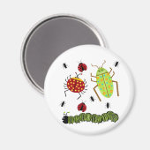Aimant Bugs De Littlebeane Insectes Ladybug Ant Caterpill (Recto/Verso)