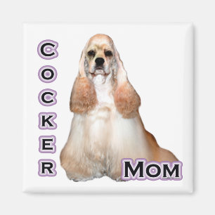 Aimant Buker Spaniel Maman; Cocker Spaniel Maman