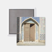 Aimant Bukhara, Ouzbékistan (Recto/Verso)