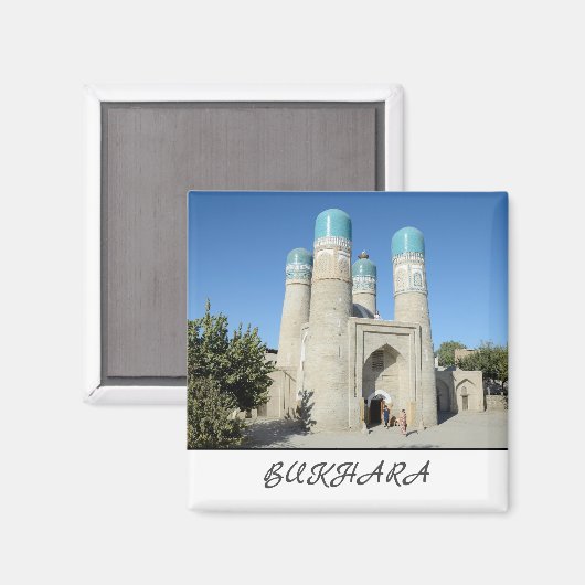 Aimant Bukhara, Ouzbékistan (Recto/Verso)