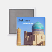 Aimant Bukhara, Ouzbékistan - mosquée Kalyan (Recto/Verso)