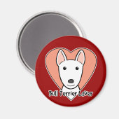 Aimant Bull Terrier Lover (Recto/Verso)