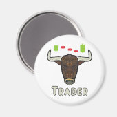 Aimant Bull Trader (Recto/Verso)