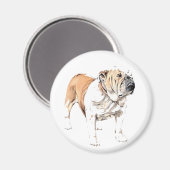Aimant Bulldog (Recto/Verso)