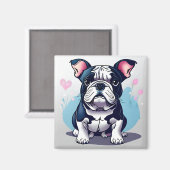Aimant Bulldog Bliss (Recto/Verso)