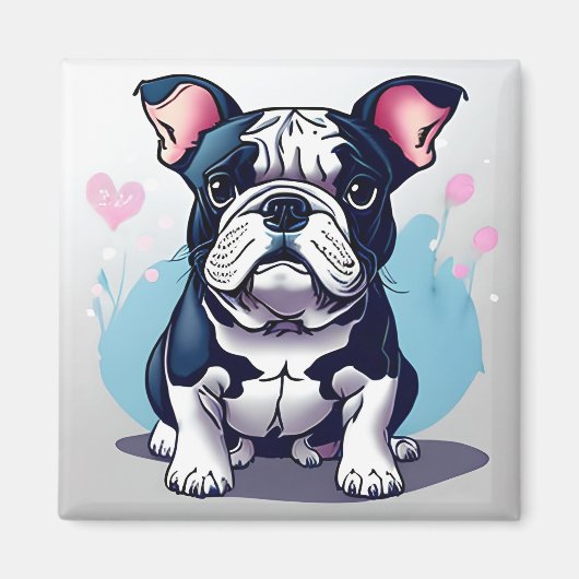 Aimant Bulldog Bliss (Devant)