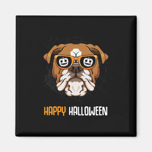 Aimant Bulldog Dans Les Sungles Lazy Costume Halloween Ch