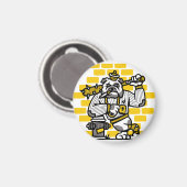 Aimant Bulldog Gang (Recto/Verso)