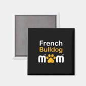 Aimant Bulldog Maman (Recto/Verso)