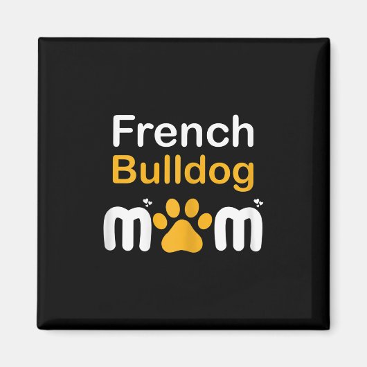 Aimant Bulldog Maman (Devant)