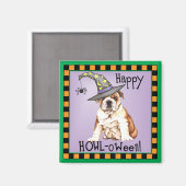 Aimant Bulldog Witch (Recto/Verso)