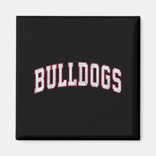 Aimant Bulldogs Rétro Pour Hommes Femmes Garçons Filles E