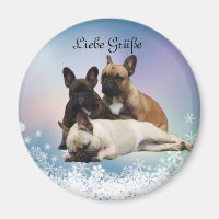 Aimant bulldogue français