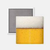 Aimant Bulles de bière - Gros plan (Recto/Verso)