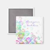Aimant Bulles de savon (Recto/Verso)