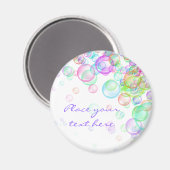 Aimant Bulles de savon (Recto/Verso)