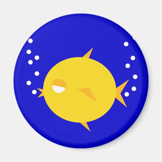 Aimant Bulles Le BlowFish_double bulle (Devant)