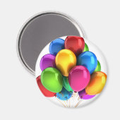 Aimant bulles personnalisées personnalisation des anniver (Recto/Verso)