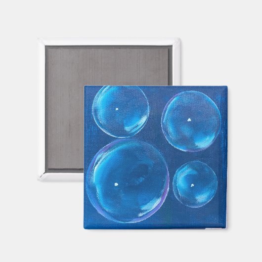 Aimant Bulles tourbillons (Recto/Verso)