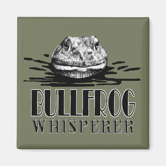 Aimant Bullfrog Whisperer (Devant)