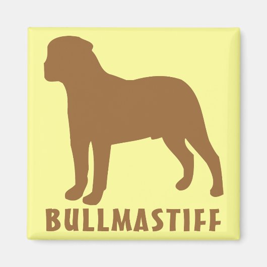 Aimant Bullmastiff (Devant)