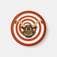 Bullseye et disque magnétique cible