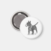 Aimant Bullterrier (Recto/Verso)