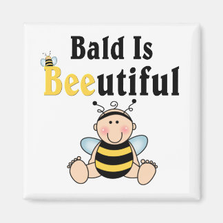 Aimant Bumble Baby Bee Bald est magnifique