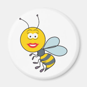 Aimant Bumble Bee Face