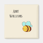 Aimant Bumble bee personnalisée (Devant)