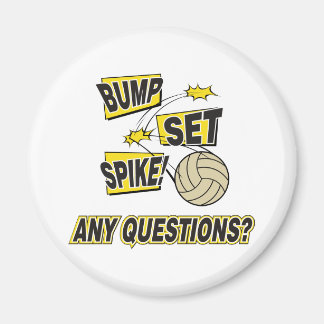 Aimant Bump Set Spike Volleyball cadeau
