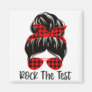Aimant Bun Rock Le Jour de Test 2023 Jour de Test Mai Ens