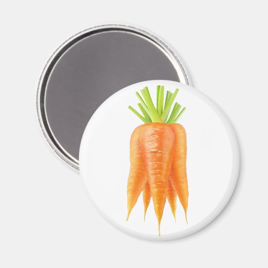 Aimant Bunch de carottes (Recto/Verso)