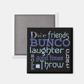 Aimant Bunco Friends Jeu moderne Dice de nuit (Recto/Verso)