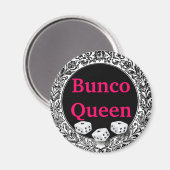 Aimant Bunco Queen Classic Design (Recto/Verso)